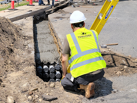 Day 1 completion of the C19BA Tranche 4 mainline duct bank